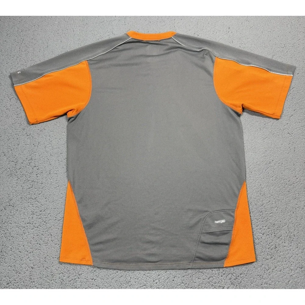 The North Face Flight VaporWick Shirt Mens Small Orange Short Sleeve Running Top